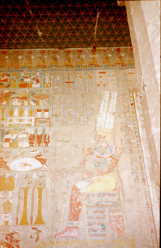 Дейр-эль-Бахри или Храм царицы Хатшепсут